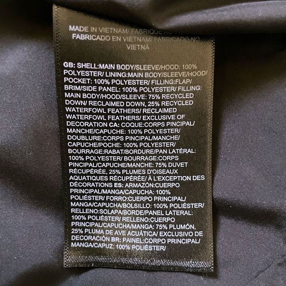 The North Face Black Puffer Jacket - Picture 4 of 6